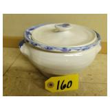 Shelton Pottery Covered Dish 6 1/2" X 4"