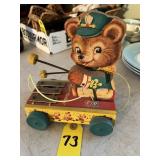 Ca. 1962 Fisher Price Tiny Teddy Xylophone