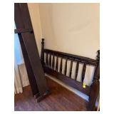 Vtg Full Size Wooden Bed