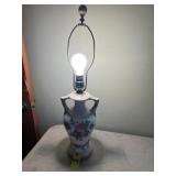 Vtg Porcelain Urn Style Lamp