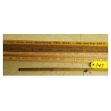 Advertising Yard Sticks & Keen Kutter K680