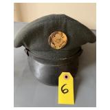 Viet Nam Era Army Enlisted Service Visor Cap