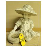 Composite Garden Figurine 10" Tall