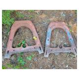 Industrial Steel Table Legs, Saco- Lowwell