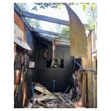 Deer Blind Trailer - Rotten Wood, No Tires