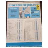 Vintage Trw Water Pump Application Chart -