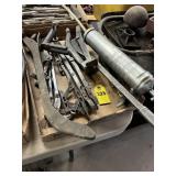 Vtg Grease Gun & Auto Valve Spring Compressor