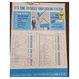 Vintage Trw Water Pump Application Chart -