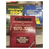 2 Chilton & 1 Mitchell Automotive Books