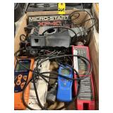 Box Of Various Auto Diagnostic & Electrical Tools