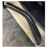 Smoke Tinted Tape On Side Window Visor