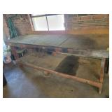 Wood Shop Table 3' Hx 8' Lx 2.5' D