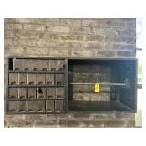 Vintage Industrial Parts Storage
