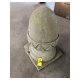 Concrete Acorn Yard Ornament