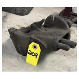 Vtg Cast Iron Bench Vice