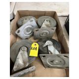 4 Industrial Swivel Casters