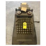 1920's Victor Hand Crank Adding Machine