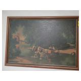 ' The Big Moment' Signed Paul Detlefsch 39' X 27'
