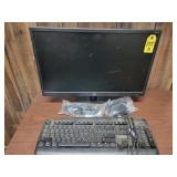 H P Monitor 20'x12' & Keyboard