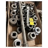 Heavy Duty Large Drive Metal Sockets And