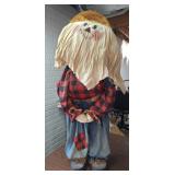 Fall Decor Scarecrow 3ft tall