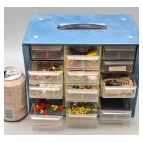 Organizer with Fishing Supplies.