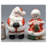 Ceramic Mr & Mrs Claus