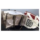 Bucket of Various Sewing Bags
