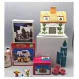 Holiday Houses, Candles, Holders