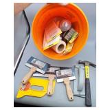 Flex Knives, Hammer, Sandpaper, etc.