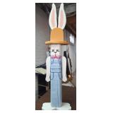 Wood Easter Bunny 30" tall