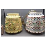 Vtg. Hanging Lamps