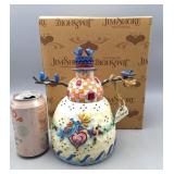 Jim Shore Snowman w Box