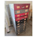Heavy Duty File Cabinet w Contents 28Dx20Wx51H