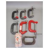 3" C Clamps Lot