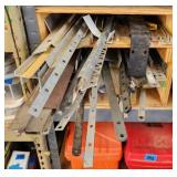 Box of Metal, Angle Iron, etc.