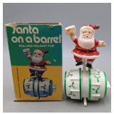 Santa on Barrel 1978 - works