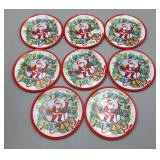 Metal Christmas Coasters