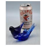 Glass Blue Birds