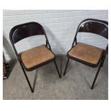 Pair of Folding Chairs
