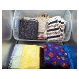 Large Tote of Quilting Fabric