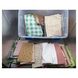 Large Tote of Quilting Fabric