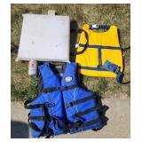 Live Vest - Boating Throw Cushion- Dog Vest