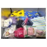 Fabric, Fleece, Beads, Lace