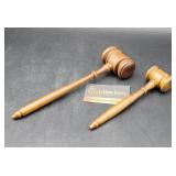 Wooden Gavels