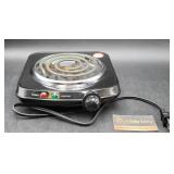 Single Burner Electric Works