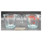 Pyrex Glass Measuring Cups