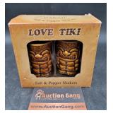 Love Tiki Salt and Pepper Shackers