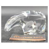 Baccarat Crystal Polar Bear