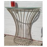 Half Moon Hall Stand 26"T 23"W 11.5"D Back